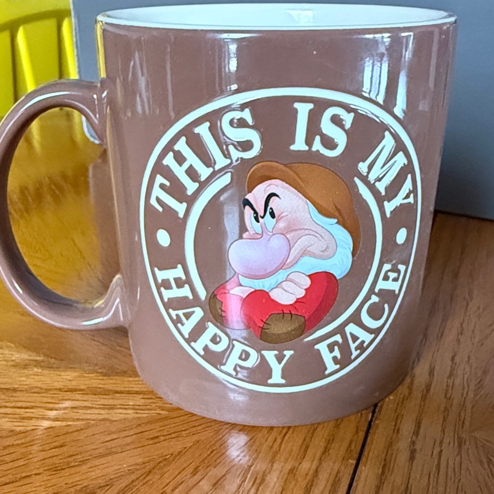 Disney Grumpy Tan Mug